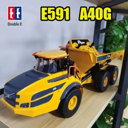 Double E591 A40G Rc Dumper RC truck 1/20 Samochody ciężarowe Samochód zdalnie sterowany Ciągnik przegubowy Samochód inżynieryjny Zabawki dla dzieci