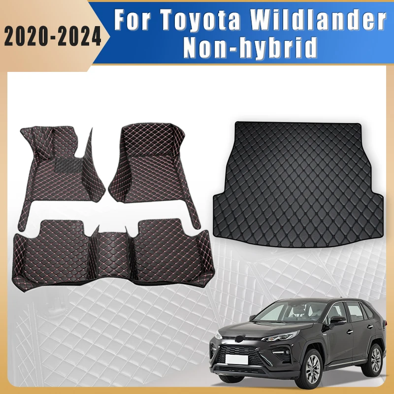 

Car Floor Mats Trunk Carpets For Toyota Wildlander Non-hybrid 2020 2021 2022 2023 2024 Foot Auto Accessories Interior Products