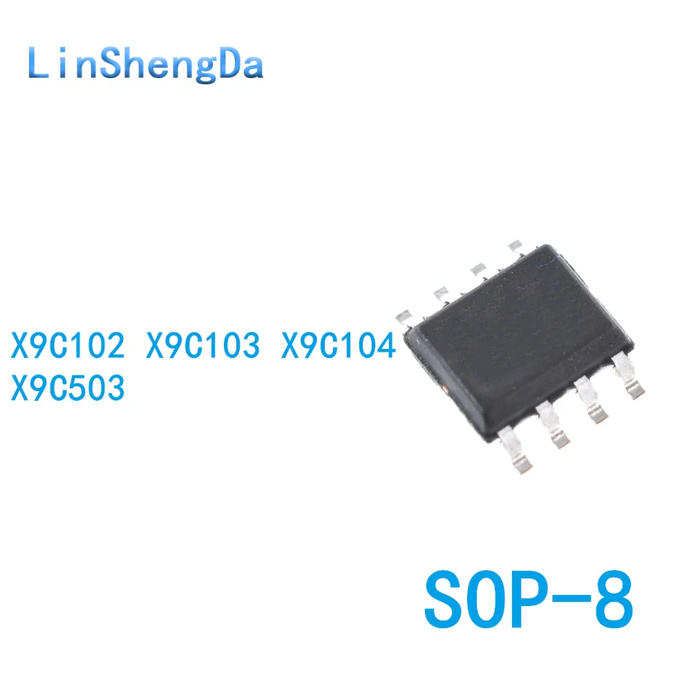 

10PCS X9C102 X9C103 X9C104 X9C503 S SZI SIZ SZ SI SMT SOP8