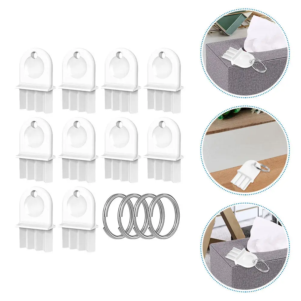 1Set Universal Toilet Paper Dispenser Key Plastic Set for Commercial Paper Towel Dispenser Replacement Easy Use