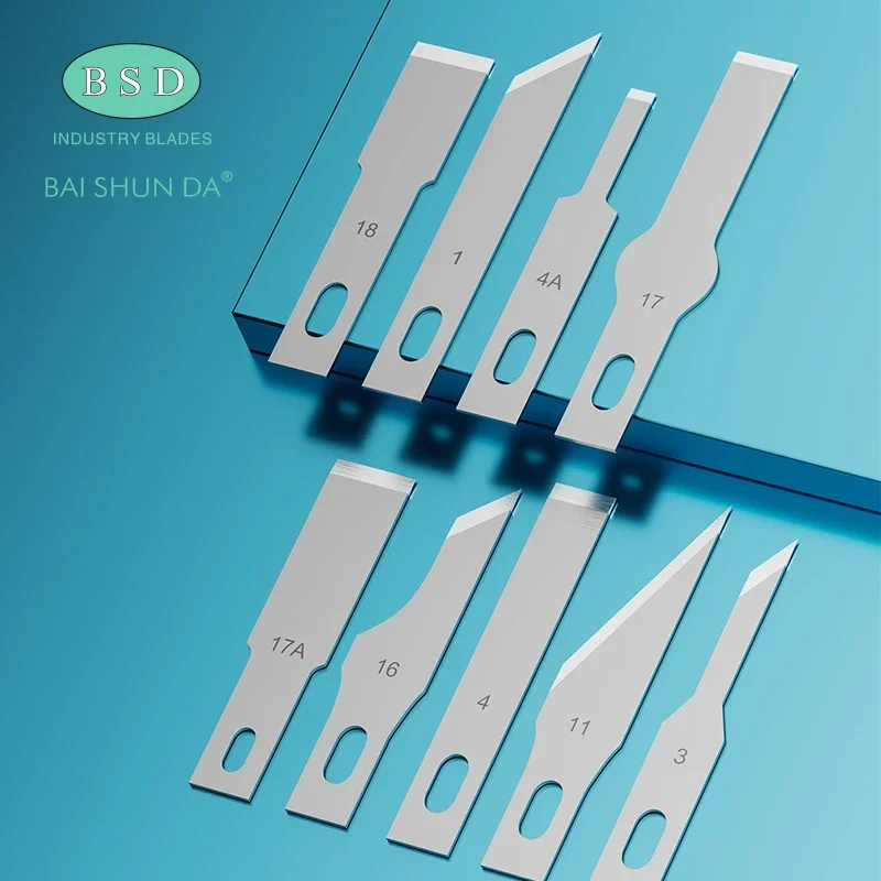 10 قطعة الفولاذ المقاوم للصدأ BSD سكين النقش شفرة مقبض الهاتف اللوحة الأم إزالة الغراء مجموعة أدوات إصلاح الهاتف #3