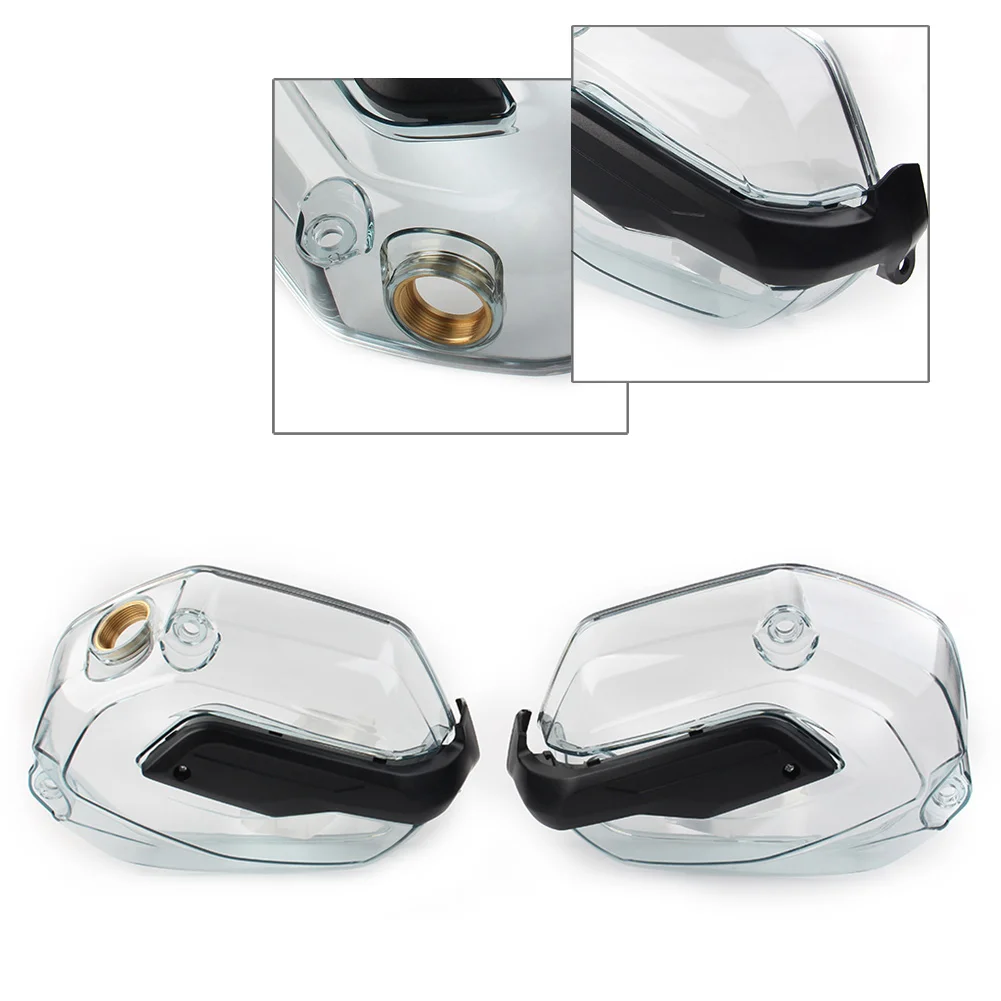 

2Pcs Transparent Motorcycle Engine Cylinder Guard Protector Head Valve Cover For BMW R1200GS R1200RS R1200RT