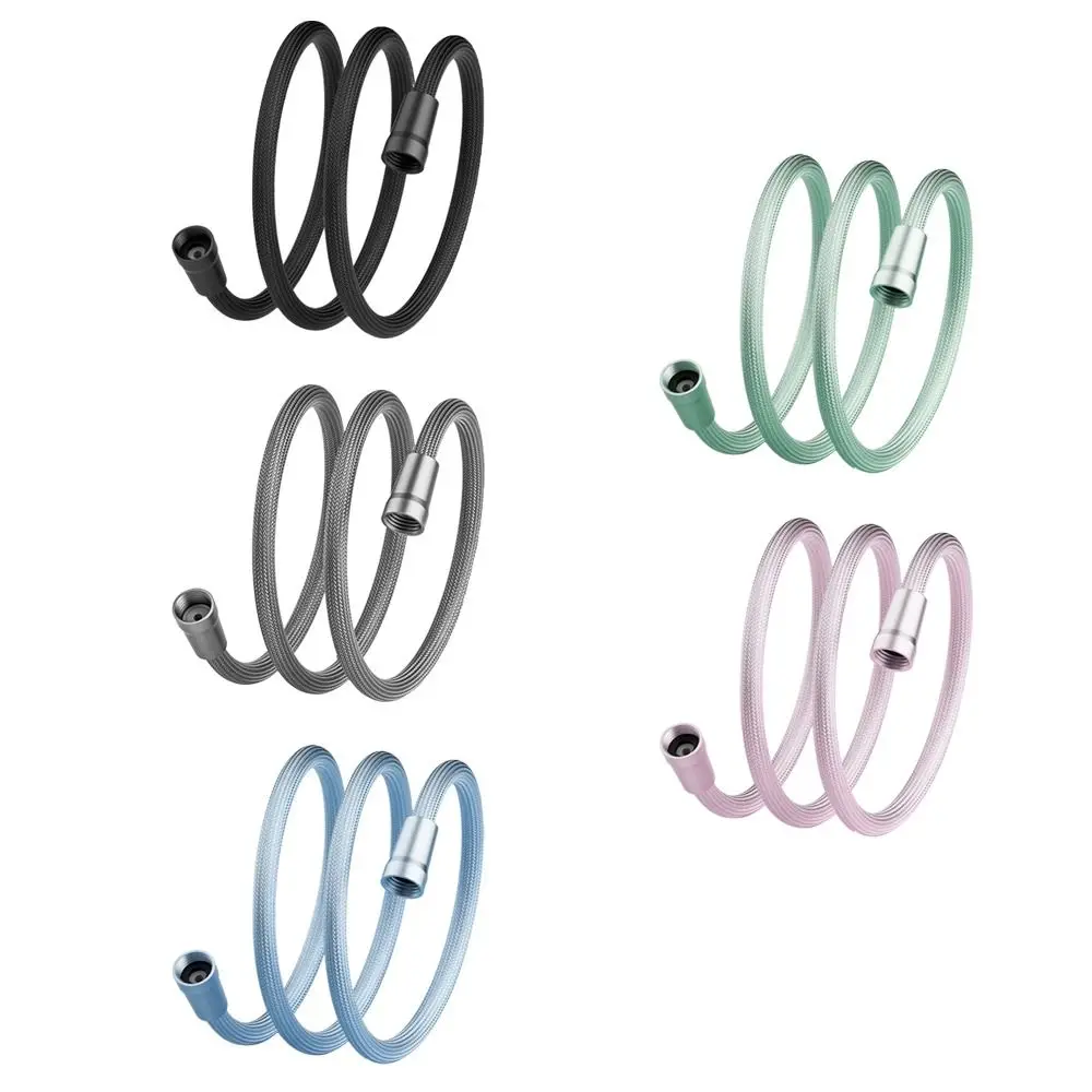 

1,5/2 метра прочный нейлоновый душевой шланг высокого давления для ванной комнаты GI/2 универсальная гибкая ручная трубка с защитой от намотки