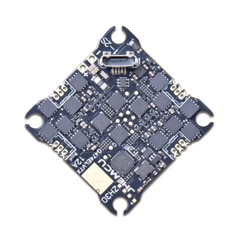 JHEMCU G474ELVTX AIO Flugsteuerung mit integriertem ELRS 2,4GHz Empfänger 5,8GHz VTX ICM42688-P OSD 1-2S 12A ESC Betaflight Tinywhoop – Detail 5