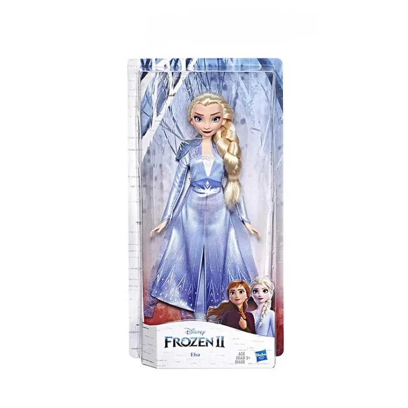 Hasbro Frozen 2 Magic Animation Princess Aisha Anna Doll Little Girl Hand Model Display Birthday Gift Back To School Anime Toys