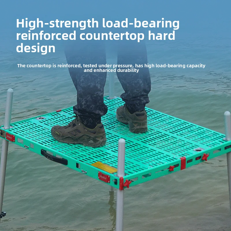 LTT Diaotai fishing platform lightweight alloy can be used for both water and land