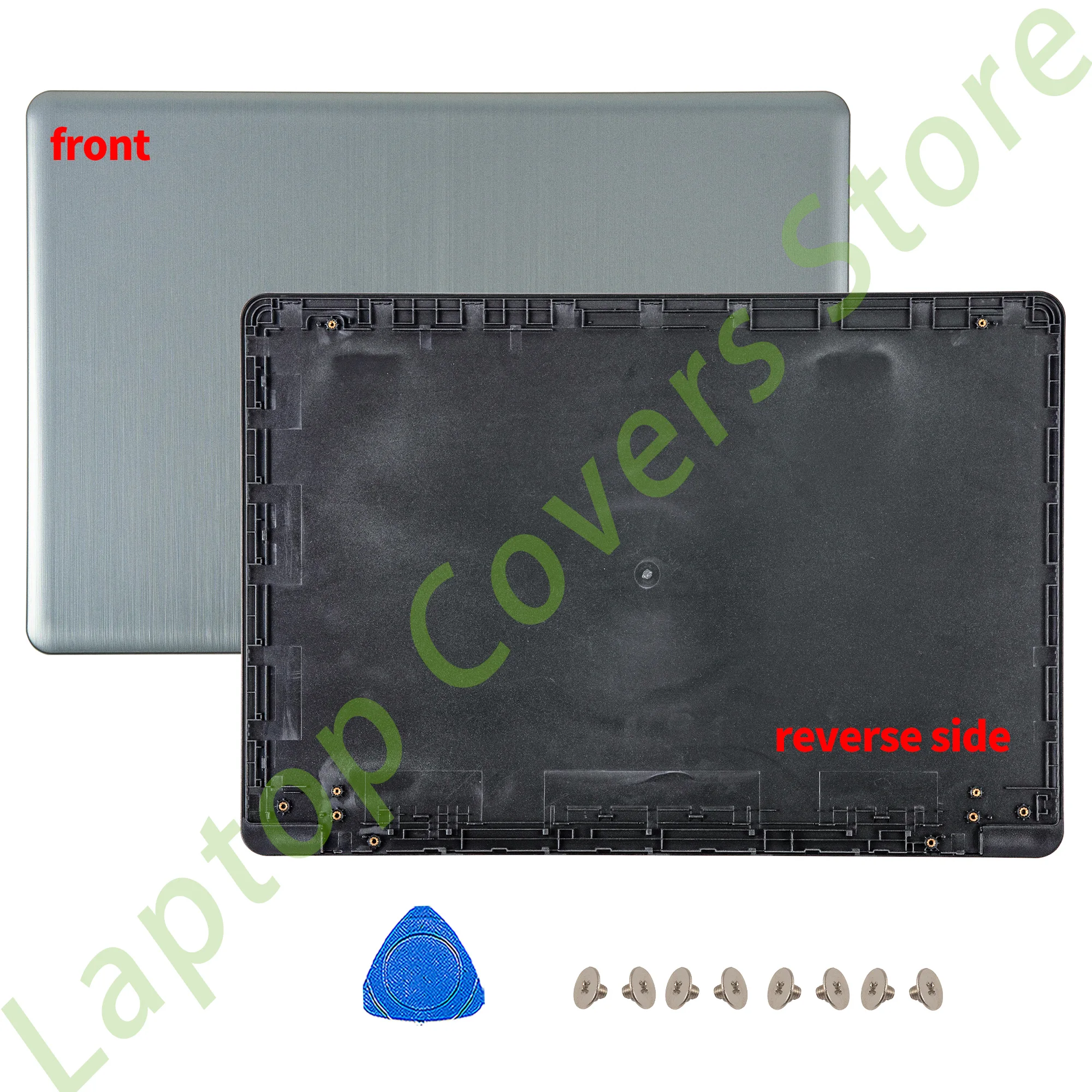 Imagem -02 - Capa Traseira Top Case para Vivobook Notebook Parts Lcd de Plástico Dobradiça Substituição N580 N580v N580g N580vd Nx580vd Nx580vd