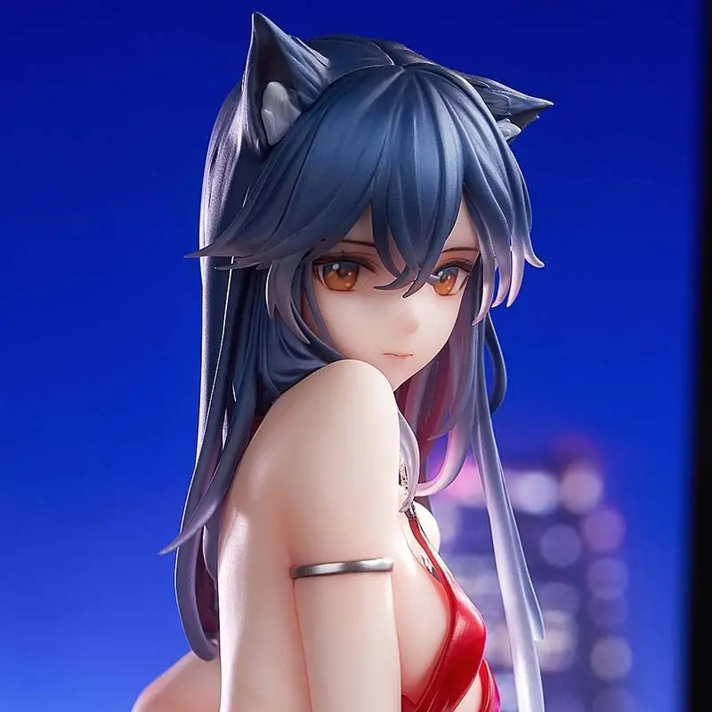 

Фигурка Arknights Texas в красном платье: Коллекционная статуэтка красивой девушки из игры, настольное украшение, подарок для фанатов аниме