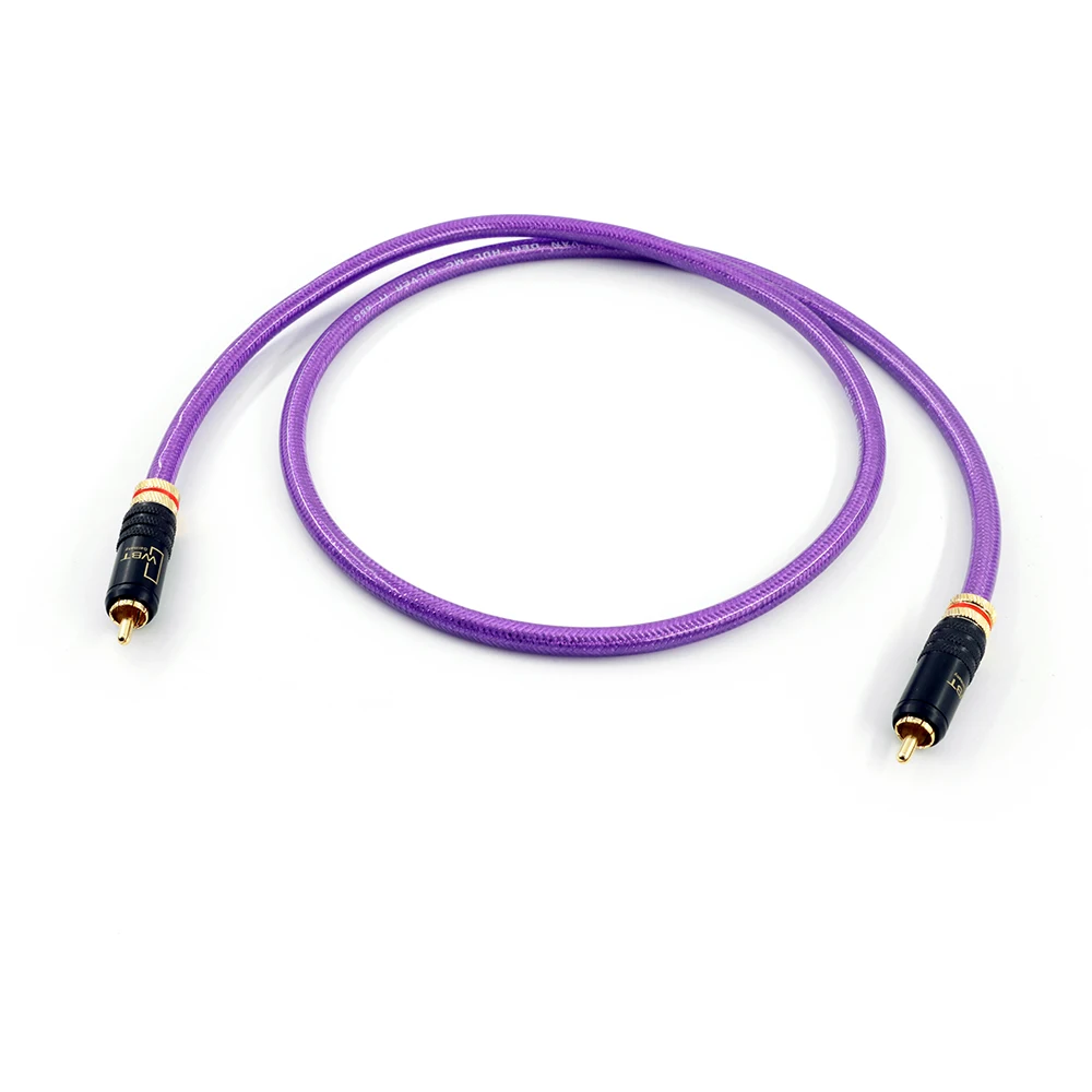 

VDH IT65G Ag-Shielded SPDIF Coax 75Ω - HiFi-Grade RCA Cable for DAC/HT Systems​