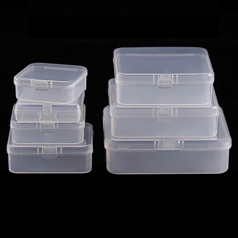 

Parts Box Storage Box Tools Screws Material Elements Transparent Partition Accessories Samples Small Box Plastic