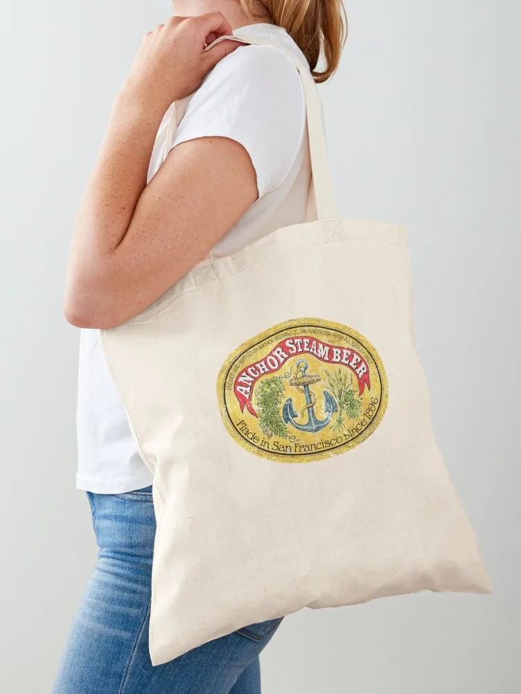 

Anchor Steam Beer Tote Bag tote bag custom Canvas bag great tote woman