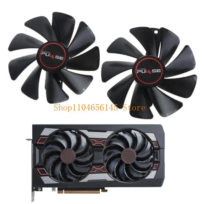 652F 1/2 Pieces 95mm FD10015M12D 6Pin Graphics Card Cooling Fan For Sapphire RX 5700XT RX5700 RX5600XT RX5500XT VGA Cooler