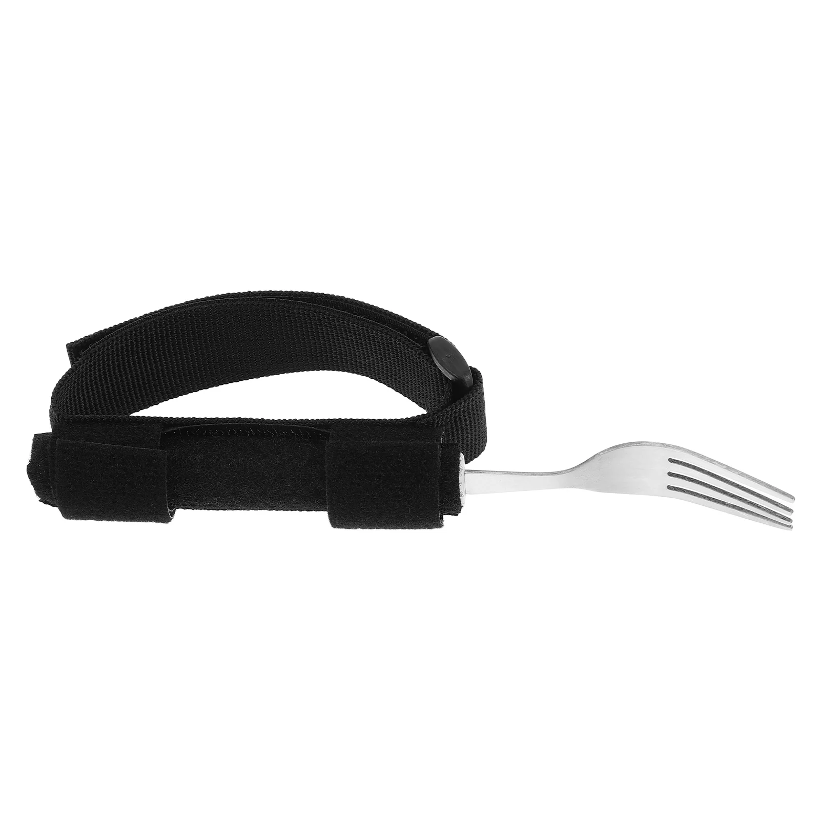 

Набор столовых приборов для реабилитации пожилых людей, вилка для самостоятельного кормления, универсальный держатель для манжетной посуды для слабого захвата, нержавеющая сталь для инвалидов