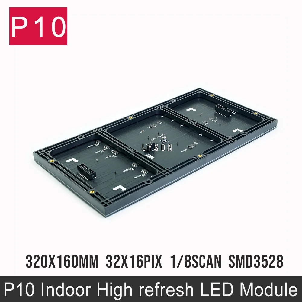 

Скидка P10 комнатный SMD полноцветный светодиодный дисплей панель 320x160 мм в наличии
