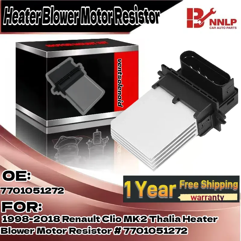 

Резистор двигателя вентилятора отопителя Renault Clio MK2 Thalia 1998-2018 гг. # 7701051272