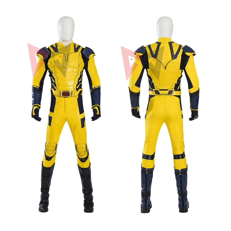 Costume de Cosplay Wolverine pour Homme, Combinaison avec GlaGloves, Ceinture Griffe en Acier de Loup, Sur Mesure AA, Nouveau Film 2025