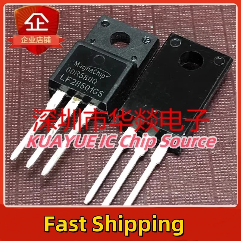 10PCS-30PCS  60R580Q  MMF60R580Q  TO-220F  600V 8A  Fast Shipping Quality Guarantee