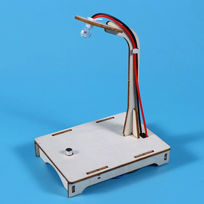 1 Set Mainan Fisika Buatan Tangan DIY Lampu Sensor Suara Penemuan Sains dan Teknologi Bahan Perakitan Buatan Sendiri