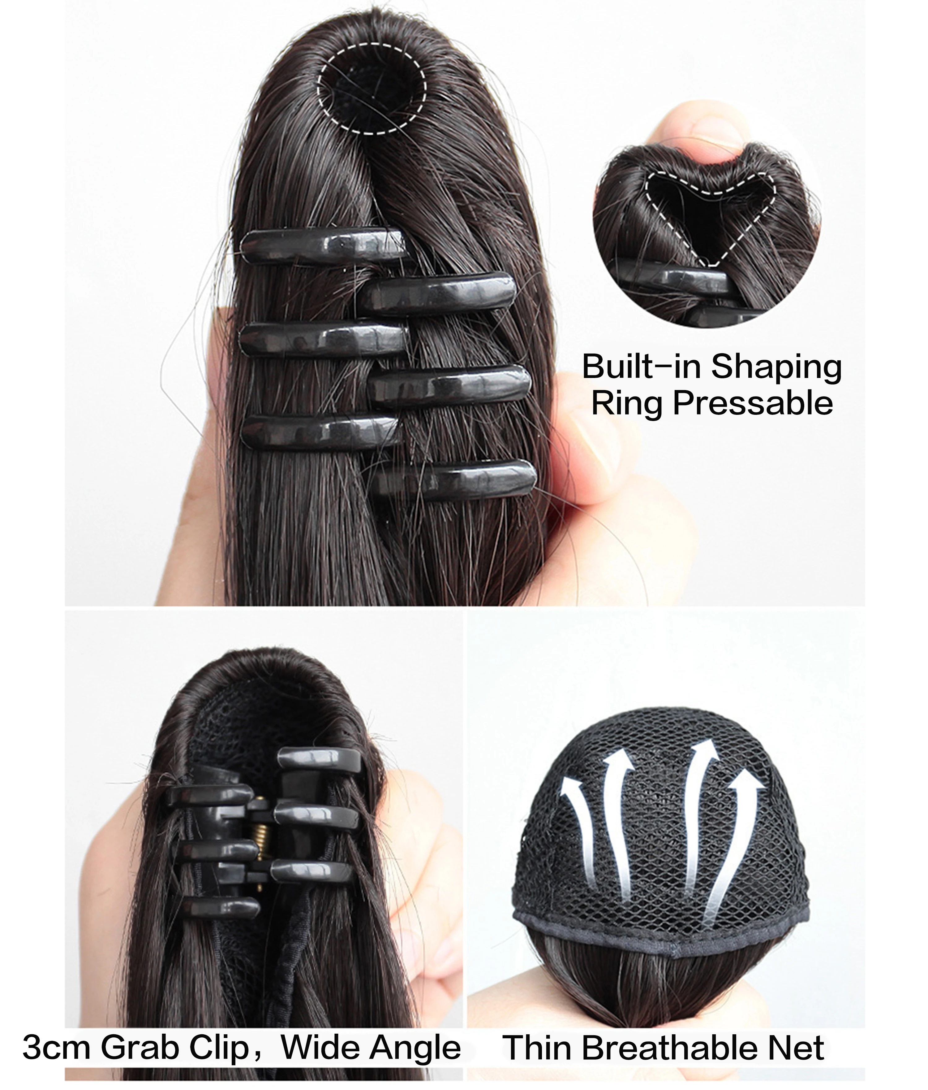 Рисунок 4 - Наращивание волос «Конский хвост»