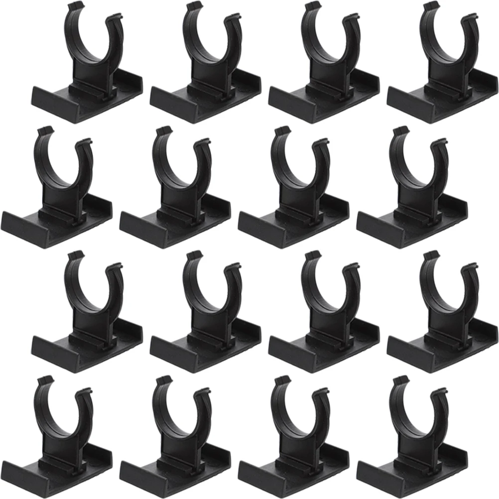 

24pcs Black PP Adjustable Cabinet Feet Levelers Thickened Kitchen Leg Plinth Clips Furniture Height Increase Floor Protection