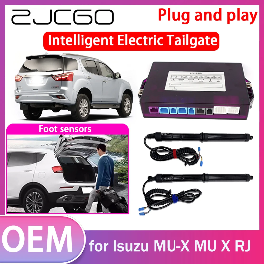 

ZJCGO Electric Tailgate Lift Drive Trunk Opening Tail Gate Lift Soft Close for Isuzu MU-X MU X RJ 2020 2021 2023 2024