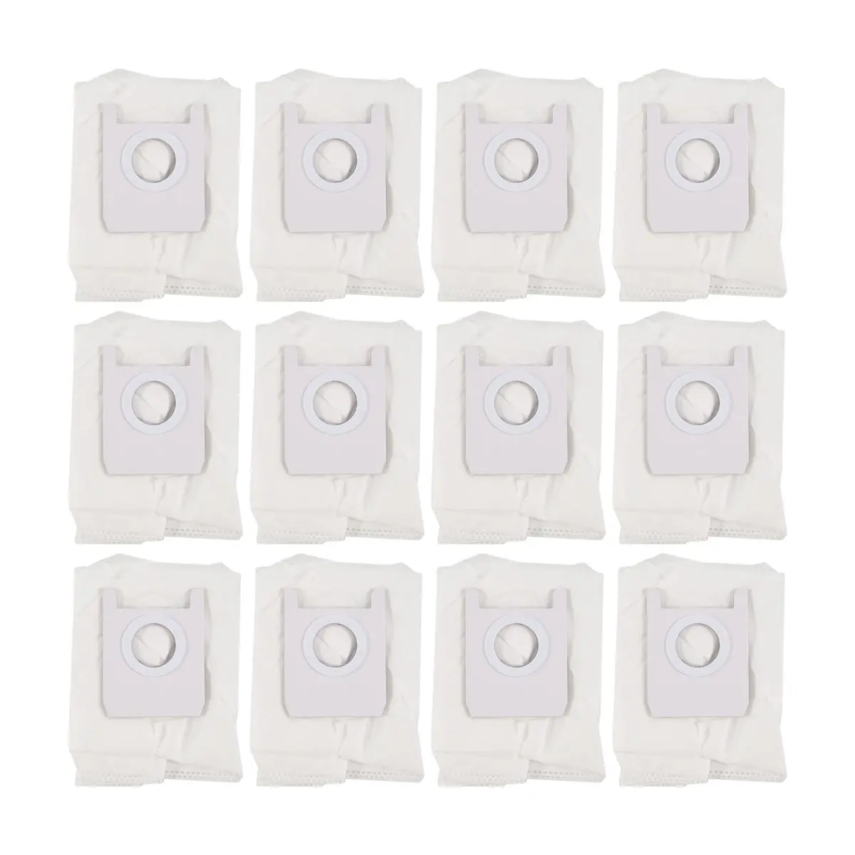 ABFS 12 Pcs for EVE Plus Robot Vacuum Cleaner Parts Dust Bag Garbage Storage Bag Replacement Accessories