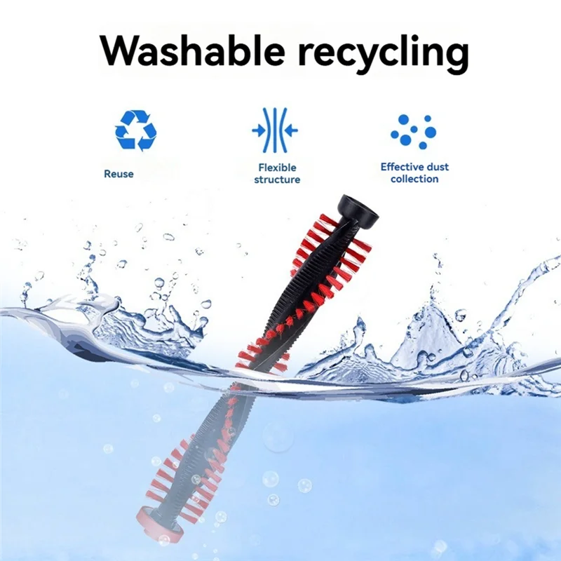 ABUD-BRC فرشاة أرضية لوظيفة كسر الشعر لإلكترولوكس WELLQ6 WQ61 WQ71 WQ81 WQ9 مكنسة كهربائية فرشاة دوارة برأس مربع