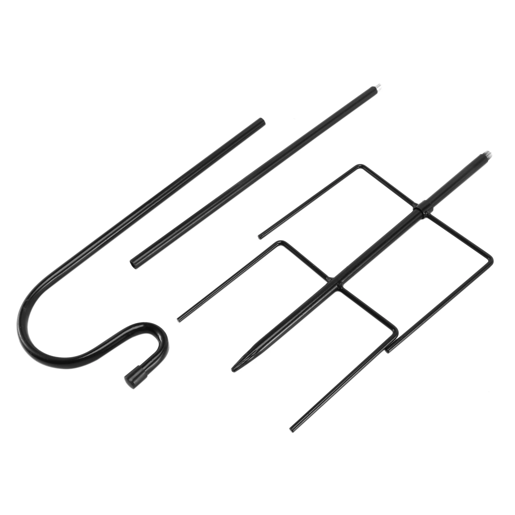 

A88E-Shepherd's Hooks, 2Pack Shepherd Hook Made Of Metal For Outdoor Bird Feeders Hanger, Solar Lights, Christmas Lights