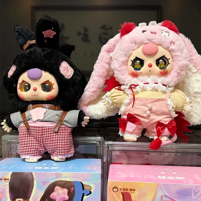 

В наличии Baby Three 400% Shanghai Limited Edition Series Blind Box Фигурка Mystery Box Kawaii Doll Сюрприз Подарочные игрушки