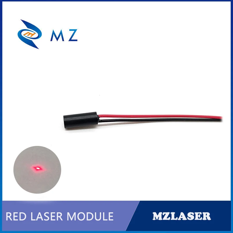 Red Dot Laser Diode Module Compact Mini D4mm 635nm 3V 0.5mw 1mw 5mw Class I Class II Class IIIA Industrial Machine Laser