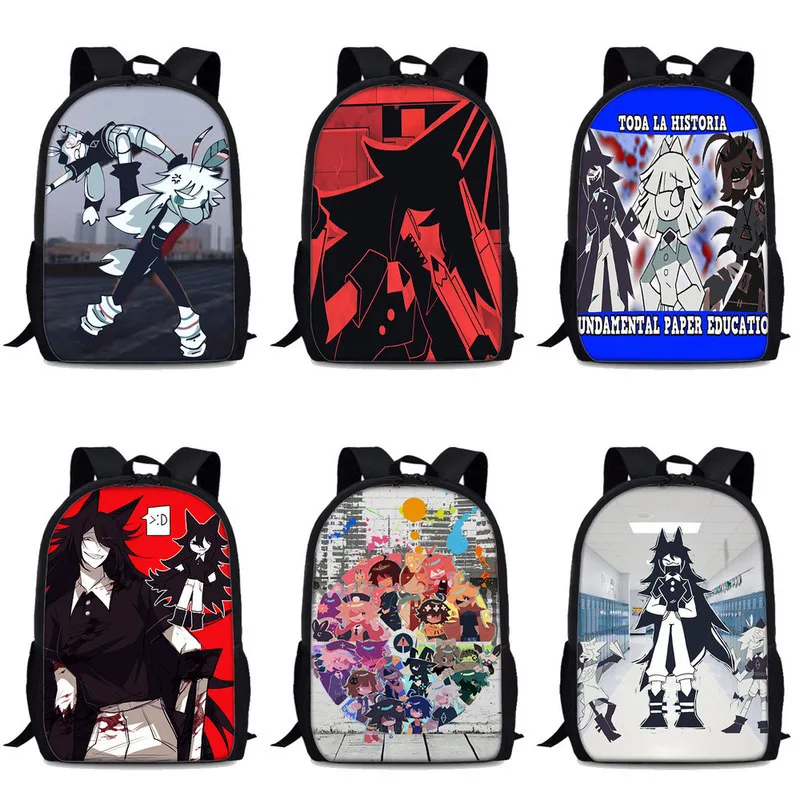 

Fundamental Paper Education Backpack Miss Circle Bookbag Fundamental Paper Education School Bag Pencil Bag Mochila For Students