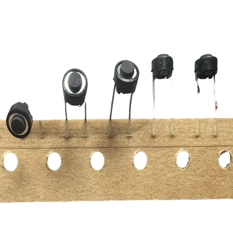 

50pcs/lots 100% JAPAN ALPS Tactile Switch 6*6*4.3mm Straight 2-pin SKRGACD010 Keypad Micro Action Brown Circular IC Electronic