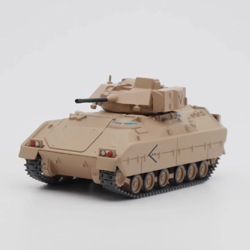 

Fabbri Diecast 1:72 Scale M2 Bradley Infantry Fighting Vehicle Alloy Tank Military Armored Vehicle Collection Gift Toys Display