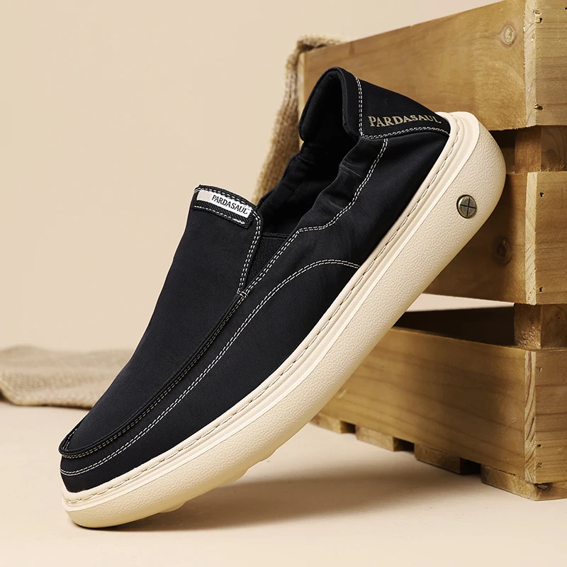 

Men's low cut versatile cloth shoes, new trend set foot casual lazy shoes 250418