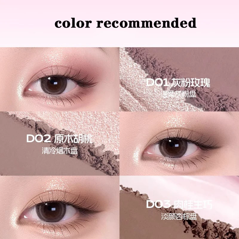 VEECCI Paleta de sombras de 7 cores, blush, destaque, tudo em um, de longa duração, sem manchas, à prova d'água, fosco, brilho, veludo, maquiagem aquosa