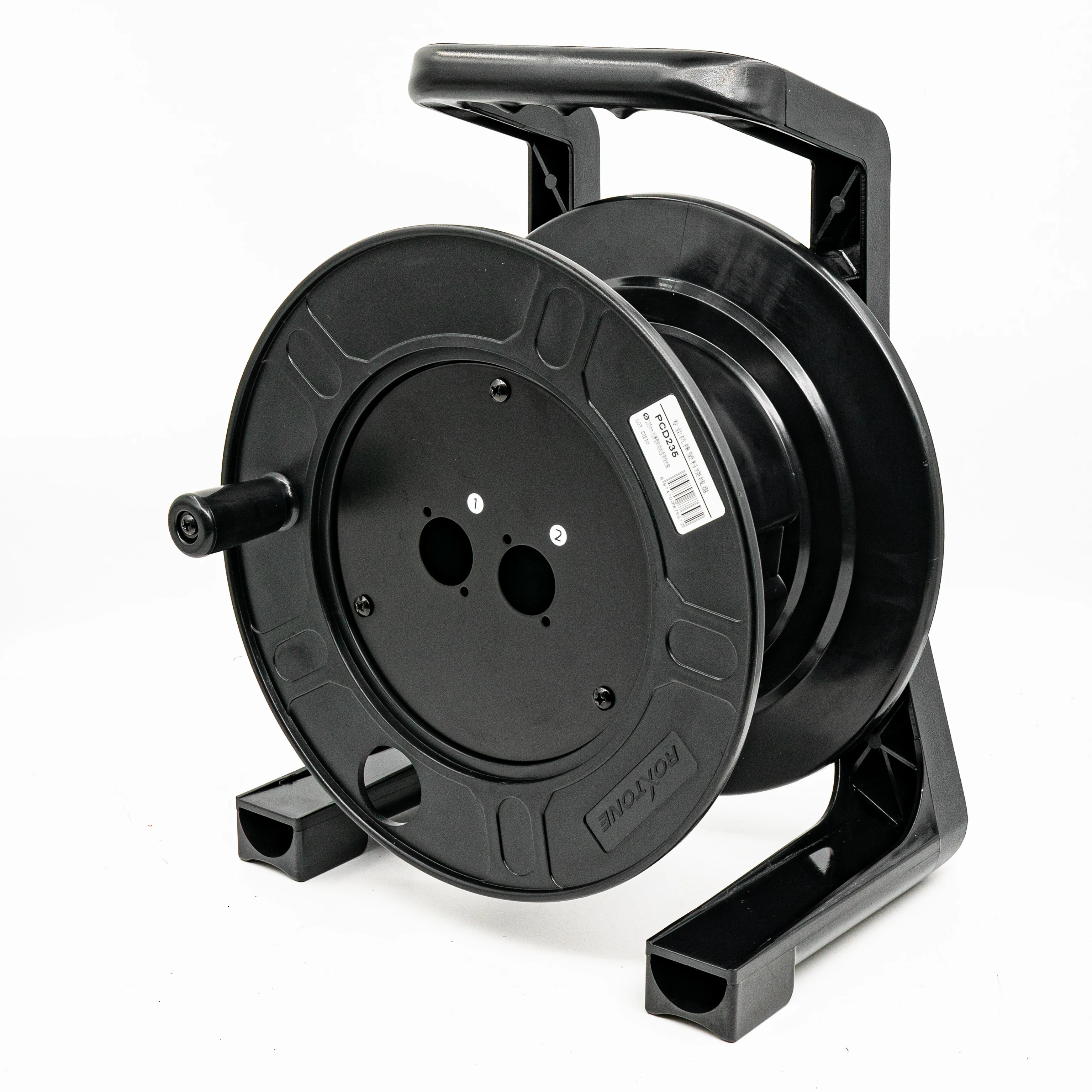 Professional Stage Lightweight Compact Winding Reel for Audio, Video, Fiber Optic, and Network Signal Cables - PCD235 Model