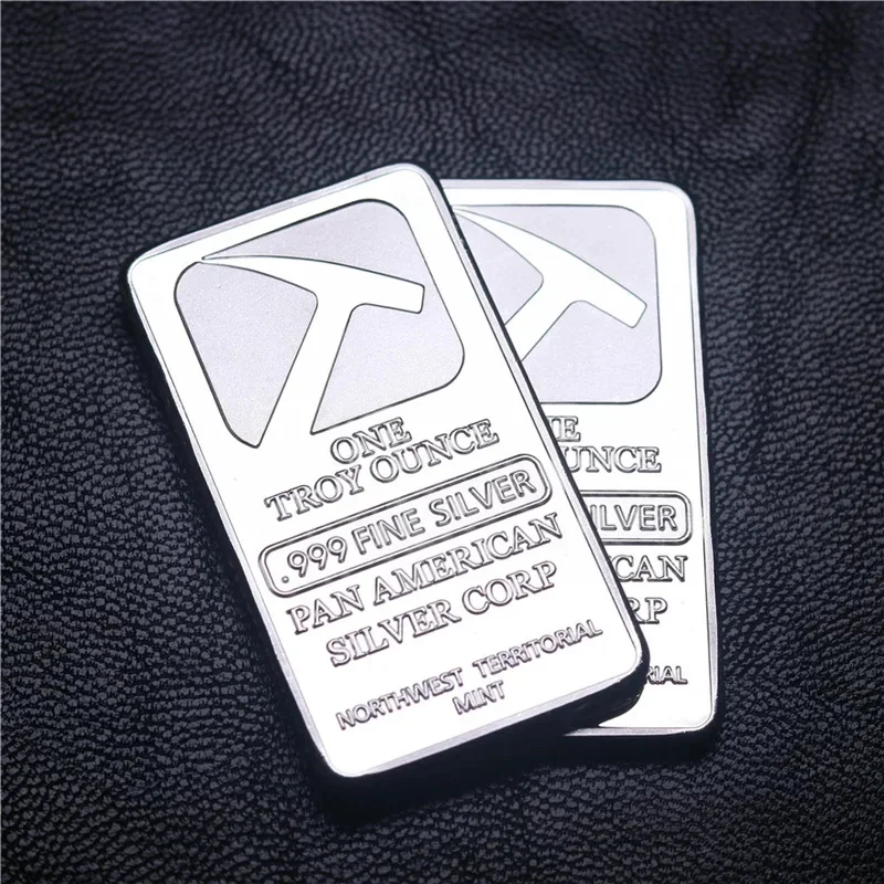New Arrival PAN AMERCIAL BAR One Ounce Silver Bar From Stock Model Collection Gold Digger Camel Pick Silver Bar