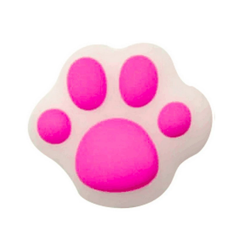 1pc Cute Cat Paws Cable Winder Protector For IPhone Kawaii Pink Desktop Wire USB Cable Charger Cable Organizer Cord Protector