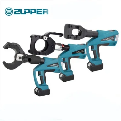 ZUPPER BZ-105C/120C battery electric Powered Cable lug wire Cutting tool hydraulic armoured Cu/Al cable cutting machine