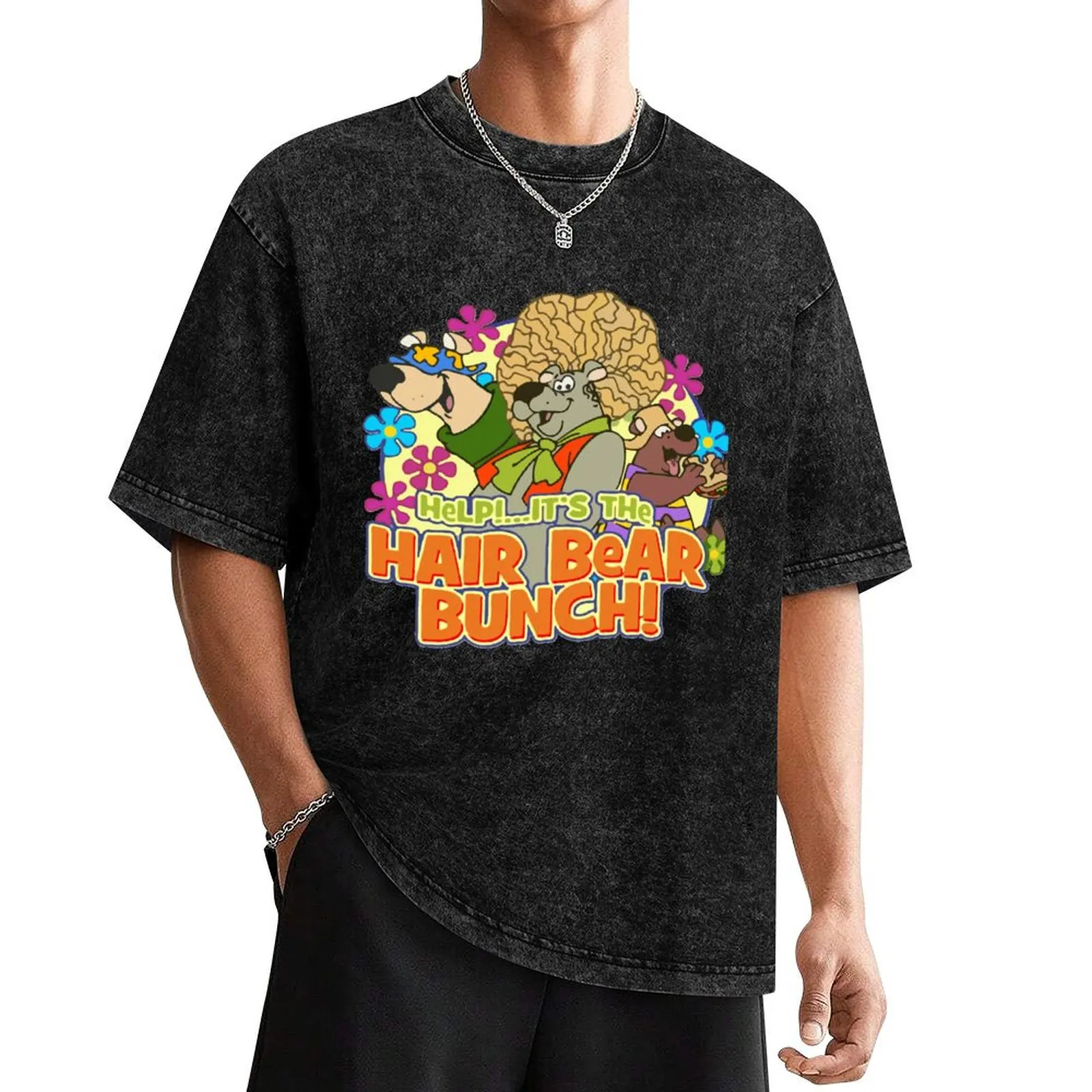 

It is the Hair Bear Bunch T-Shirt quick-drying shirts graphic Short sleeve tee customizeds mens funny t shirts