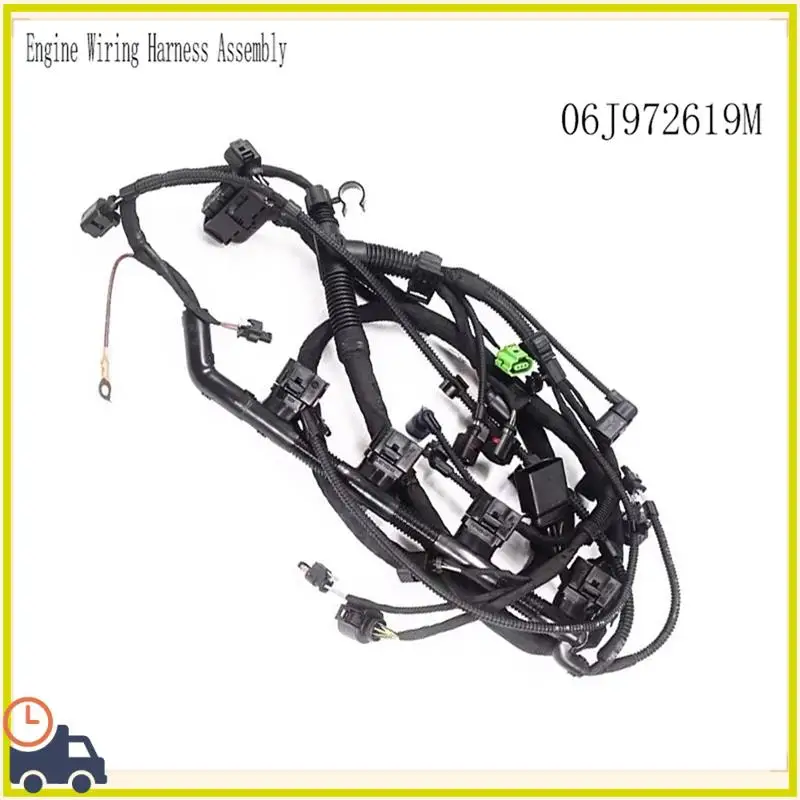 نول أسلاك المحرك الممتاز الاحترافي 06J972619M لسيارة VW Golf MK6، A3 8P، سيات ليون، سكودا اوكتافيا، جيتا #3