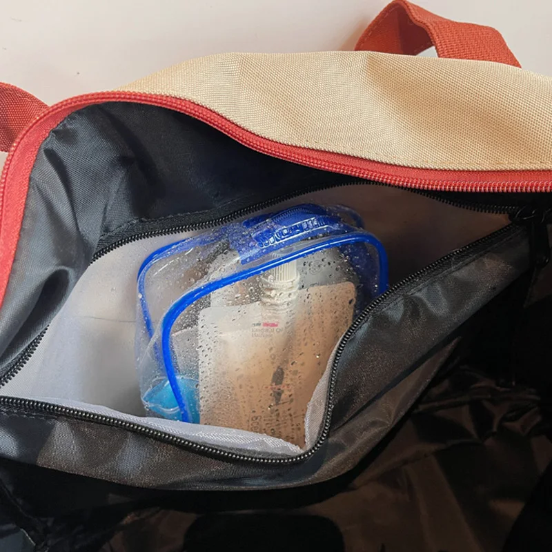Bolsa de bagagem de viagem para homens esporte fitness ginásio treinamento acampamento trekking bolsa portátil com sapatos bolsa viajando pacote de compras