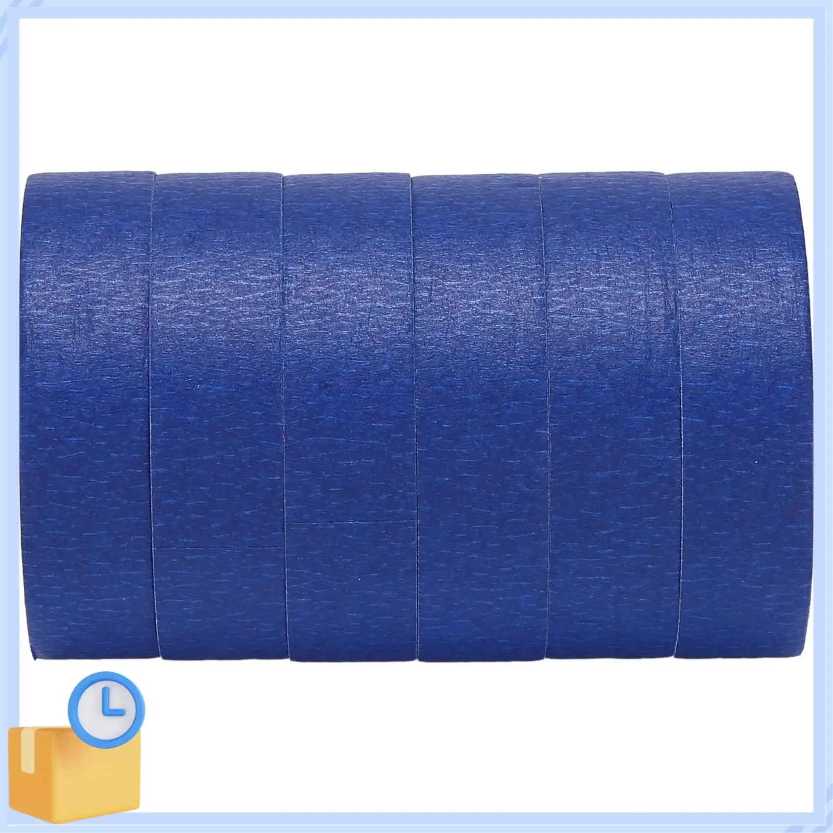 인기 있는 파란색 페인터 테이프 마스킹 테이프 1인치, DIY 또는 전문 페인터(6팩, 롤당 22야드)