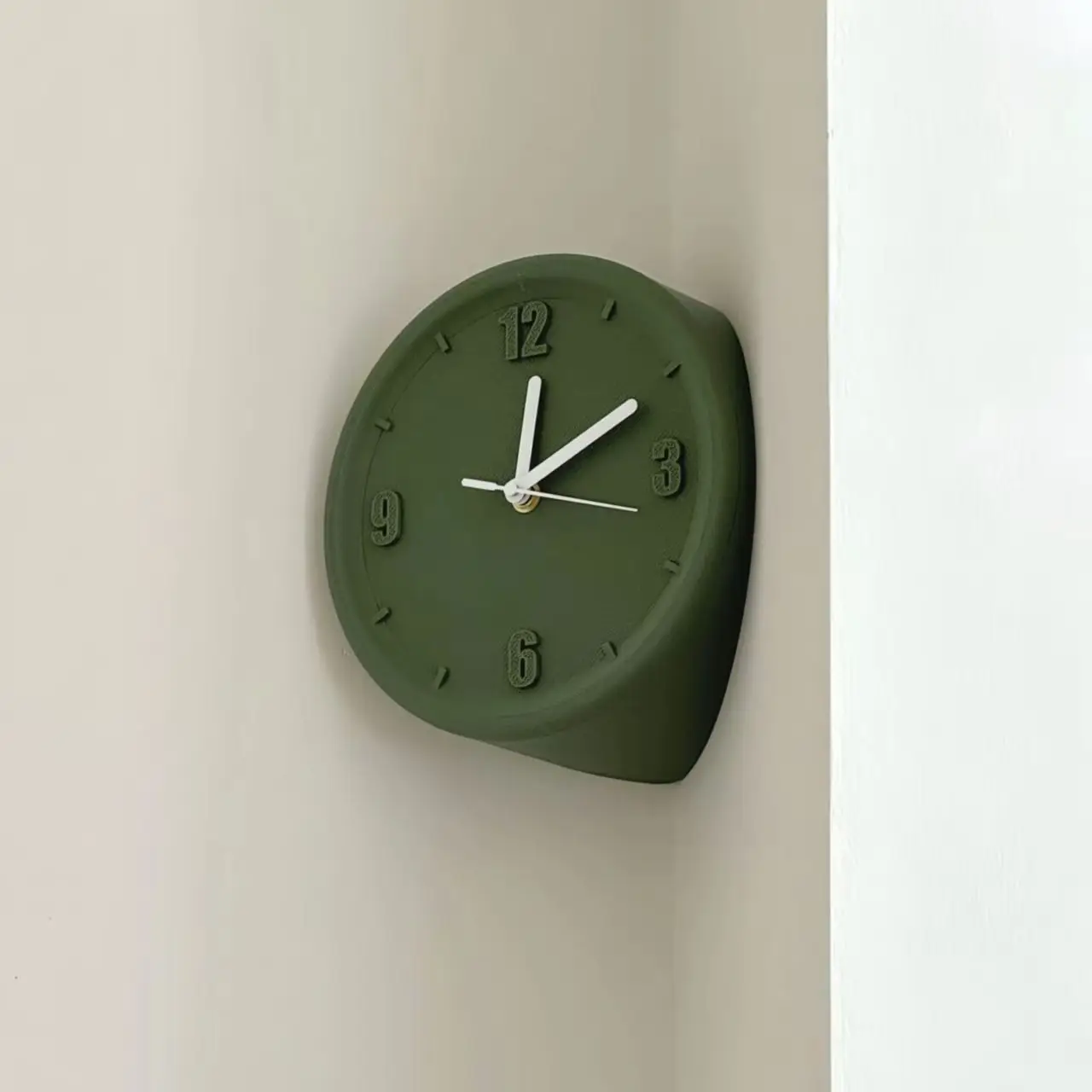 

Corner Clock Wall Clock Living Room Wall Hanging 2025 New Model High-end Silent