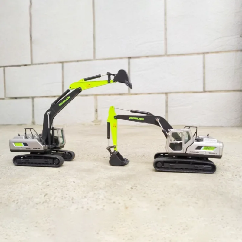 

ZOOMLION Diecast 1:87 Scale Alloy ZE210GLC Caterpillar Excavator Model Simulation Toy Collection Gift Static Display