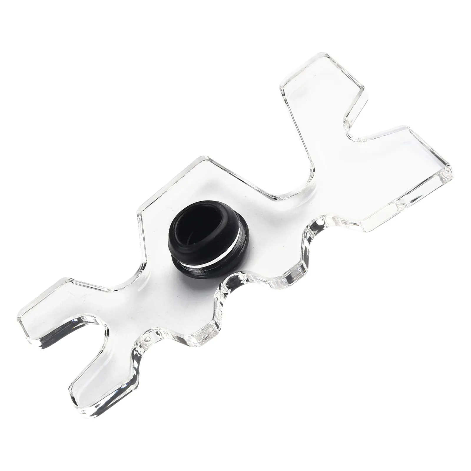 Biliard Cue Head Holder Transparent Acrylic Delivers Perfect Shot Position Fits Most Pool Cues Your Ideal Game Accessory