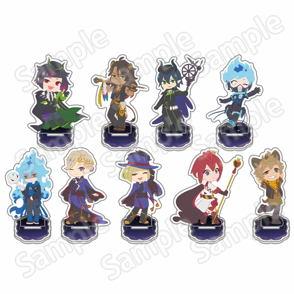 Twisted Wonderland Lilia Leona Malleus Ortho Idia  10cm Acrylic Stand Keychain Desktop Decor Collectible Tabletop Ornament Fan G