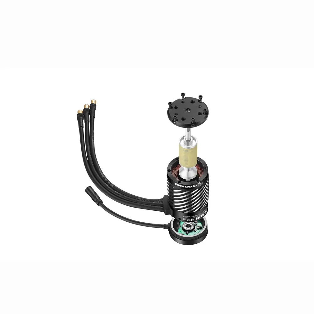 Zestaw silnika HOBBYWING EZRUN 4268 2500KV 4278 2250KV z regulatorem ESC MAX8 G2S 160A Senored do samochodów RC 1/8, buggy, monster trucków i off-roadowych.