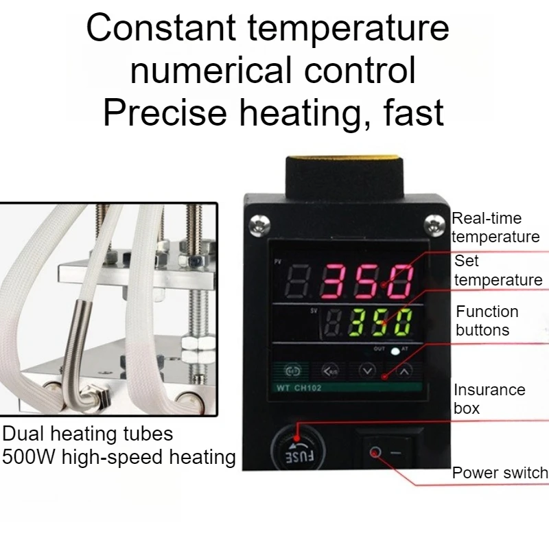 Handheld Type Trademark LOGO Hot Stamping Machine Leather Wood Bread Coconut Fruit Brand Imprinting Machine Manufacturer's Sales