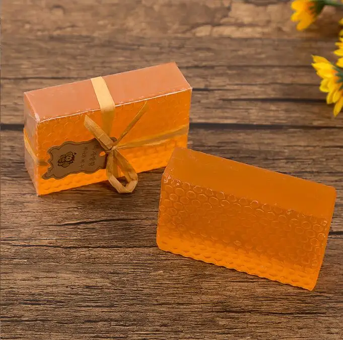 

honey soap Kojic Acid Bath Soap Handmade Whitening Soap Peeling Glutathione Arbutin Bath Body Skin Deep Cleaning Soap